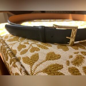Like new leather Coach belt-38”